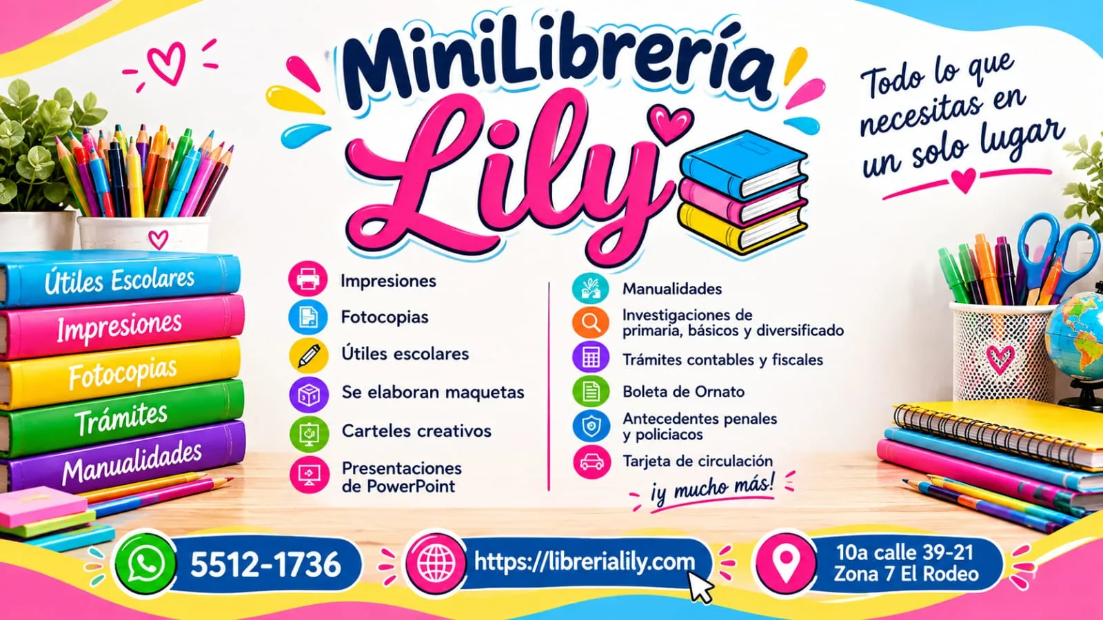 Todo lo que necesitas en un solo lugar