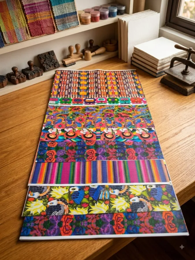 PAPEL LUSTRE TIPICO
